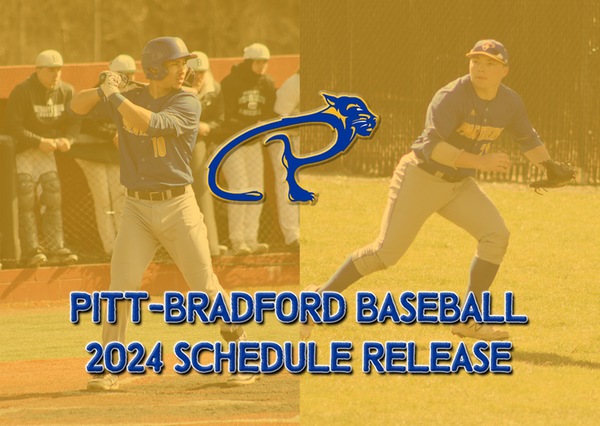 Pitt-Bradford Baseball Releases 2024 Schedule