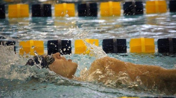 Koss Leads UPB Men's Swim to Victory at Alfred State