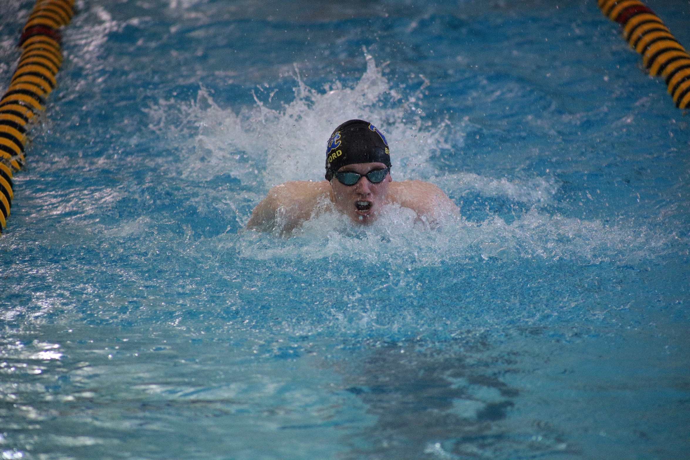 Young Finishes 3rd in 400 IM as Panthers Remain in 7th Place