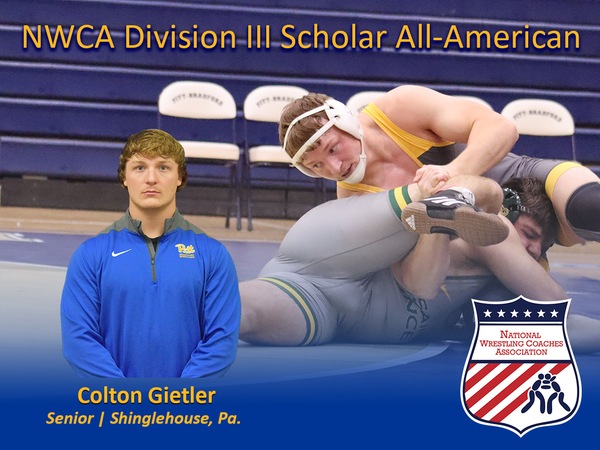 Gietler Named DIII Scholar All-American by NWCA